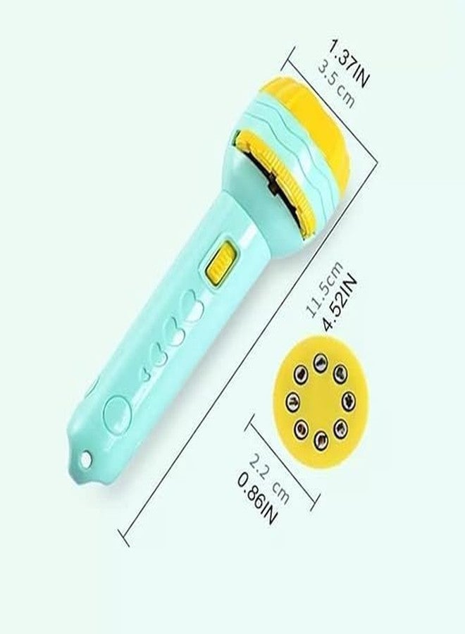 Braintastic مصباح يدوي مزود بجهاز عرض Braintastic مع 24 صورة مختلفة و3 أقراص عرض، ضوء تعليمي ممتع قبل النوم للأطفال، (PO12) - Image 3